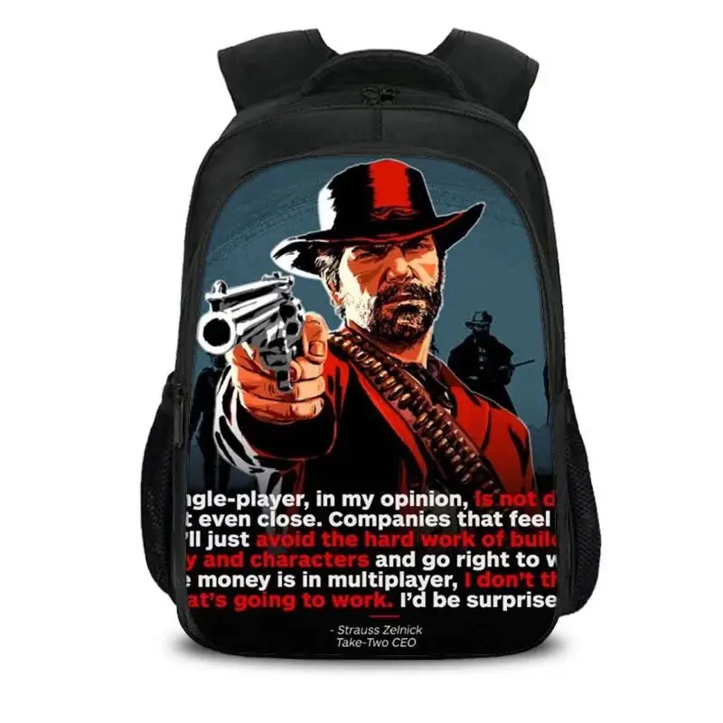

Рюкзак для студентов Pikurb Westworld, школьный ранец Red Dead, дорожная сумка для ноутбука, подарок для детей, друзей