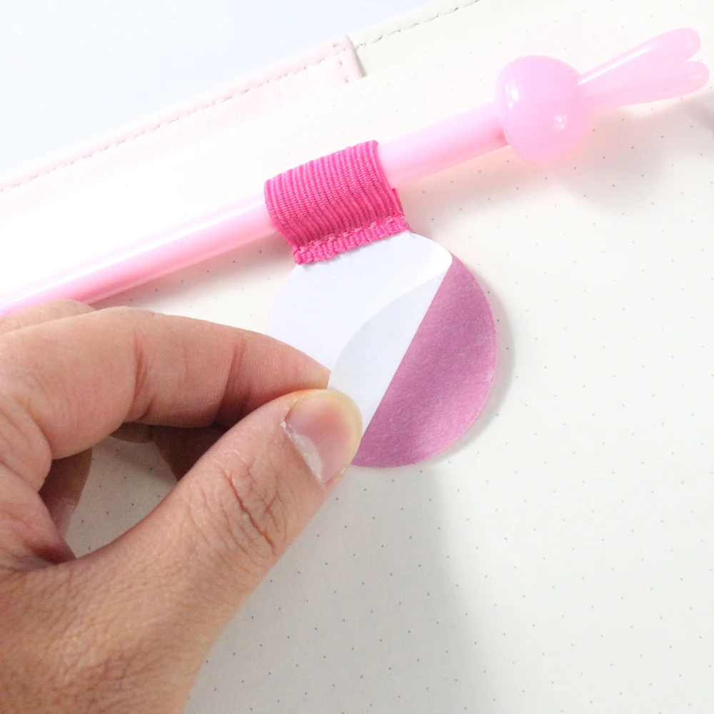 Аксессуары для ноутбуков самоклеющийся кожаный держатель ручек креативный