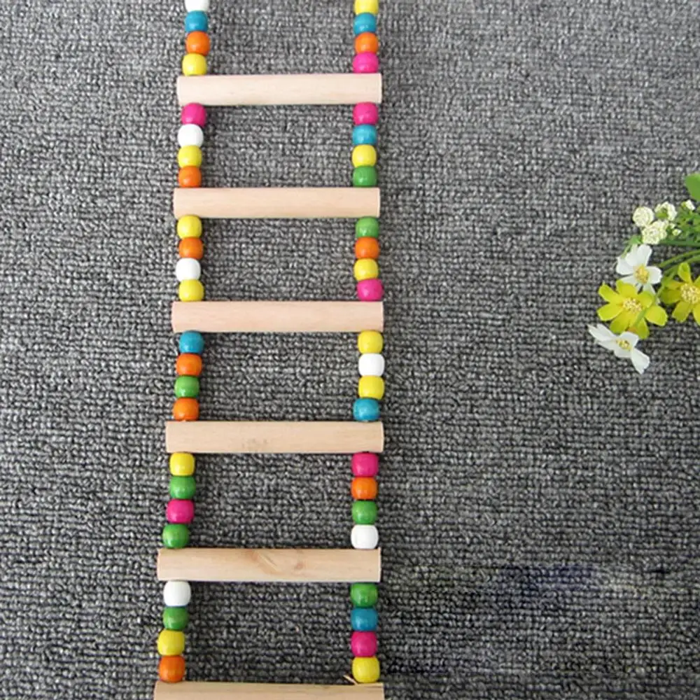 Новый бренд птицы домашние животные лестницы для попугаев восхождение игрушка