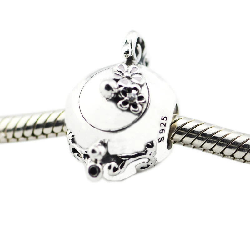 Новинка 2018 Весенняя версия серебряные ювелирные изделия очаровательный чайник