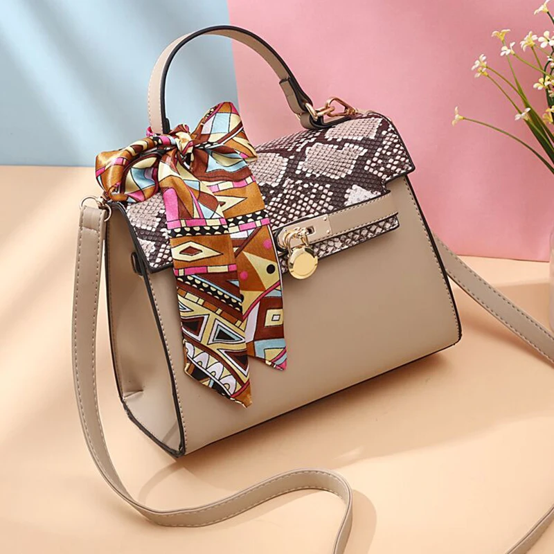 Fashion Leather Single Shoulder Bag Women Handbags Purse Crossbody Strap