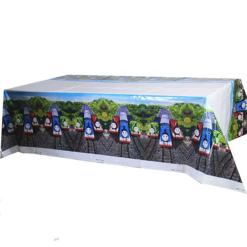 Одноразовые Мультяшные тарелки thomas &amp his friends салфетки флаги подставки для дня