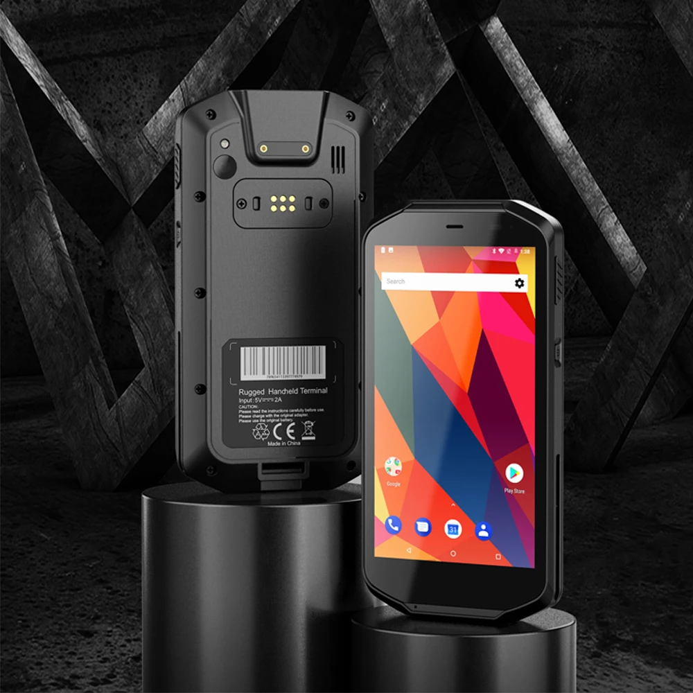 NEW Cheaper Price Professional Android 9.0 5 Inch Mobile Phone Barcode Scanner Handheld PDA |