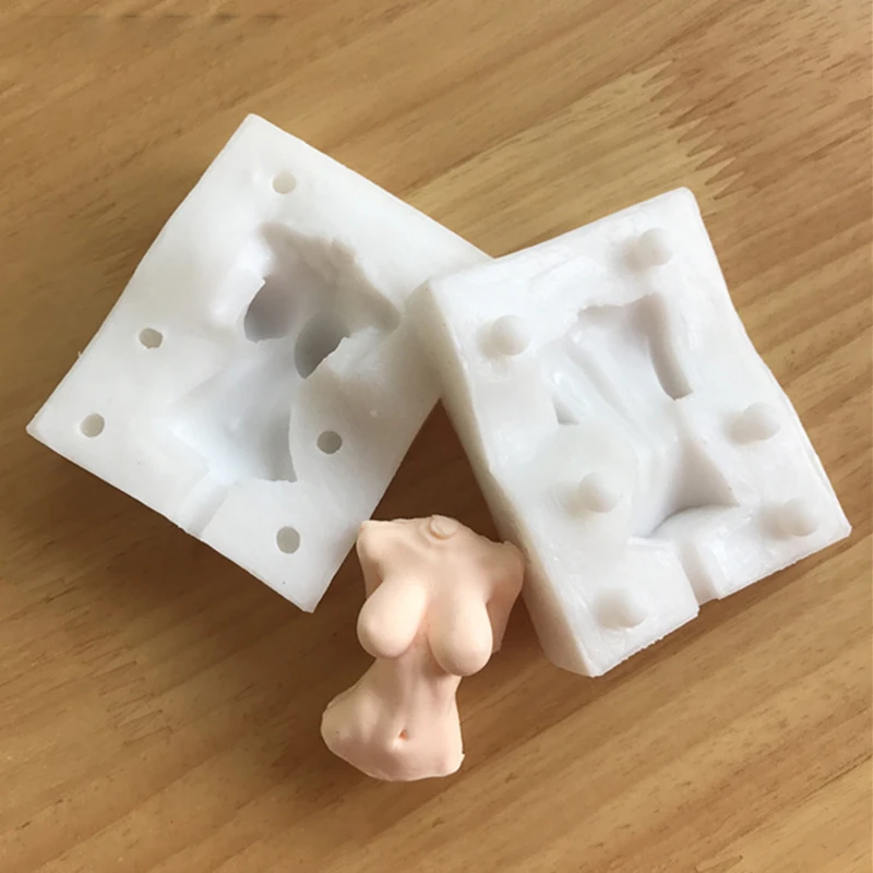 Силикагель для тела шоколадный силикон 1 шт. 4 модели Diy кукла палка форма помадка