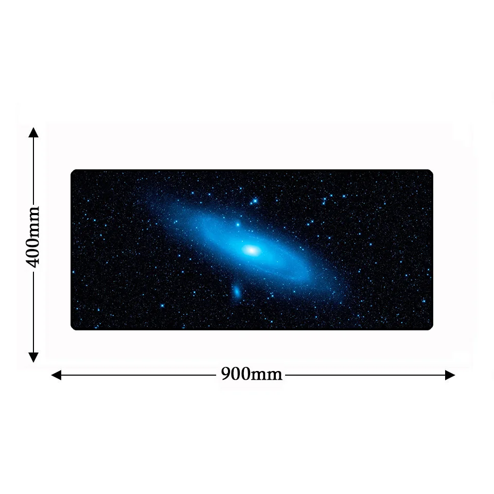 Противоскользящий коврик для мыши из натуральной резины большой размер XL