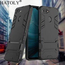 HATOLY For Armor Case OPPO AX7 Case Shockproof Robot Silicone Rubber Hard Back Phone Cover For OPPO AX7 AX7 Pro CPH1893 CPH1901