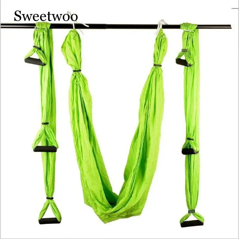 Комплект гамака для аэройоги многофункциональный пояс йоги Инверсионный