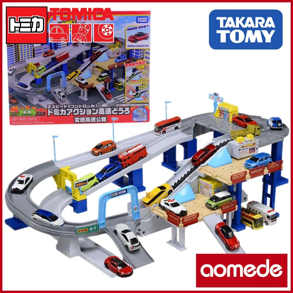 

Takara TOMY Tomica литой электрический автомобиль трек набор литой горячие детские игрушки для детей поп забавные миниатюрные детские куклы