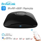 Беспроводной Универсальный удаленный концентратор BroadLink RM4 Pro, совместимый с датчиком температуры и влажности HTS2, решение для умного дома