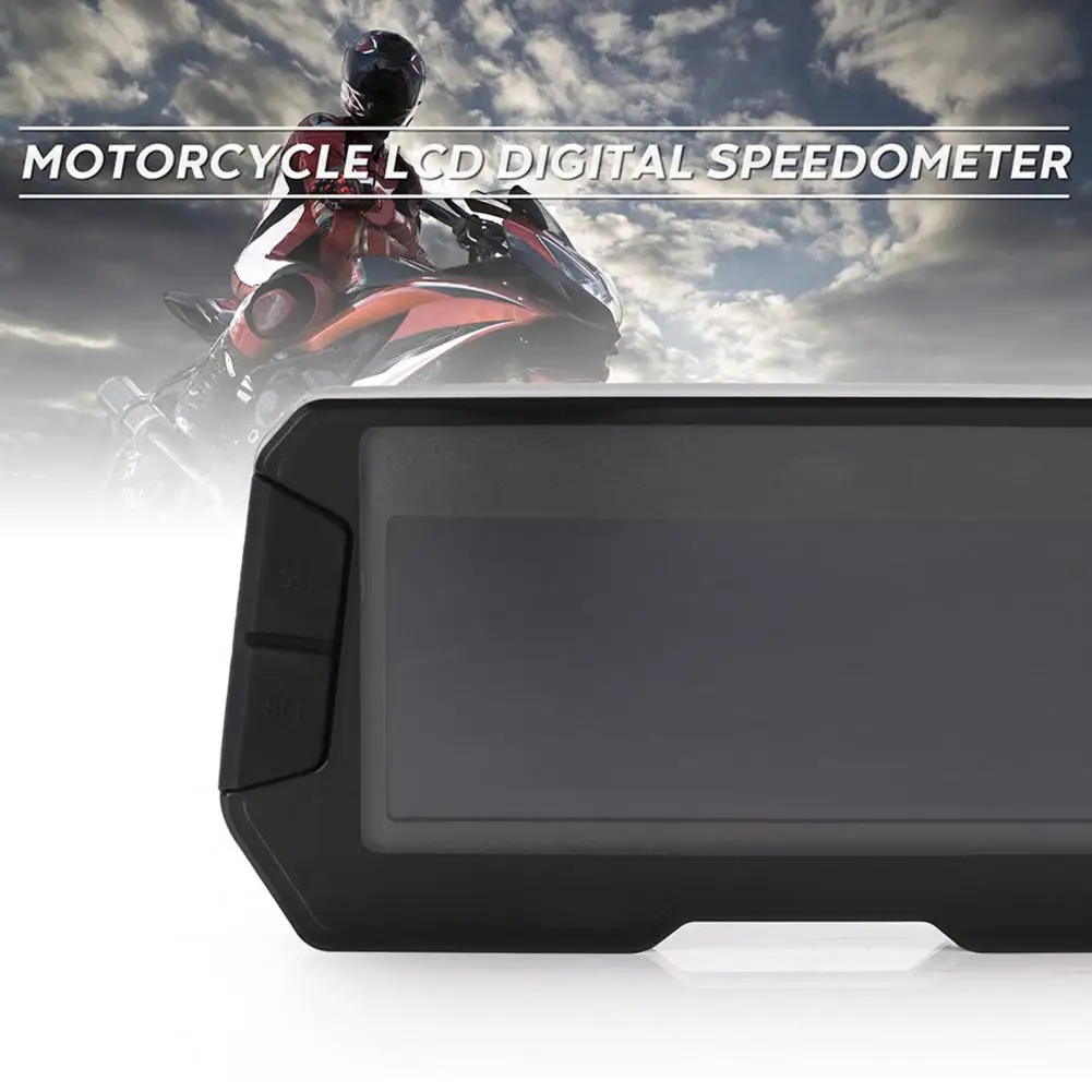 

DC8-12V Universal Motorcycle Four-cylinder LCD Digital Speedometer Odometer Tachometer for Outdoor