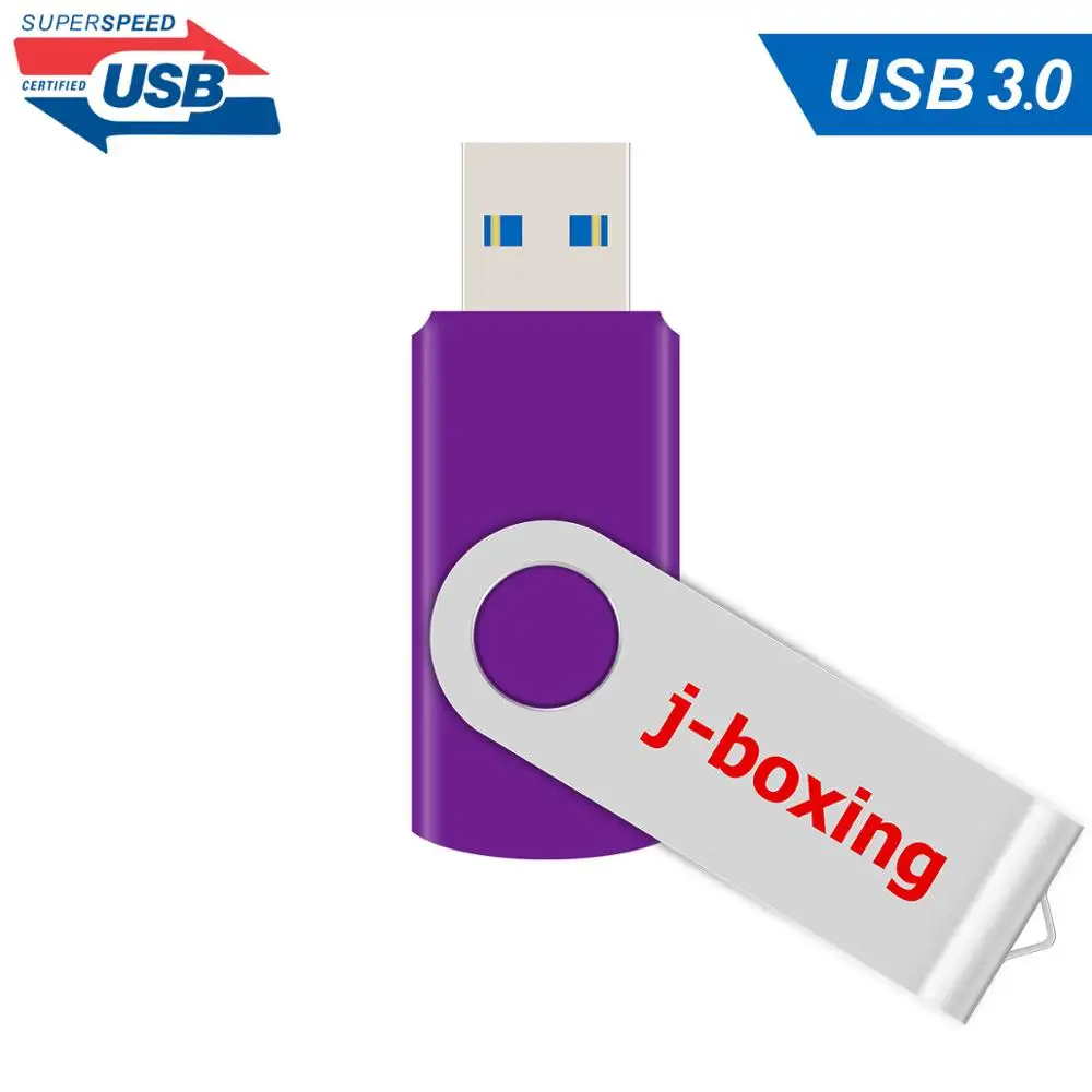 Металлический складной флеш накопитель J boxing объемом 64 ГБ 32 16 ГБ|USB