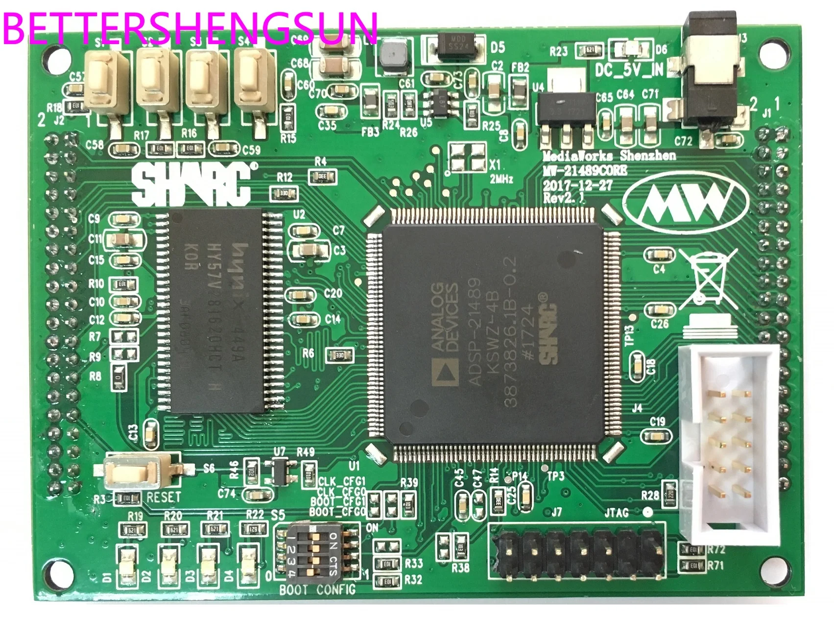

DSP ADSP-21489 core board