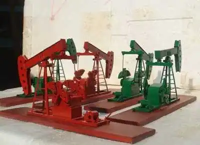 Настольное ремесло насосная установка, нефтяная полевая насосная установка, нефтяная модель, нефтяная промышленность сувенир