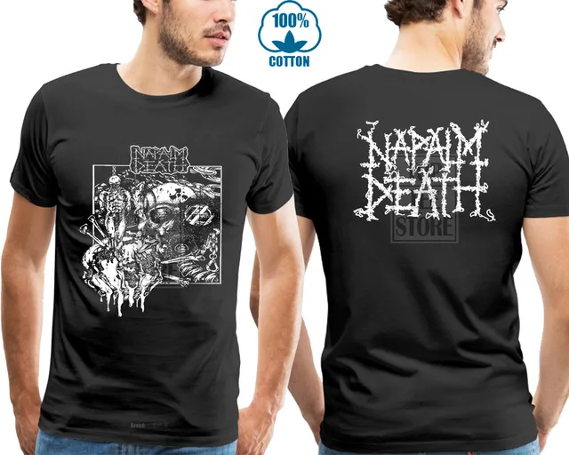 

Napalm Death Harmony Corruption T Shirt M L Xl Grindcore Death Metal T Shirt New Youths Hipster Black Tee Tops