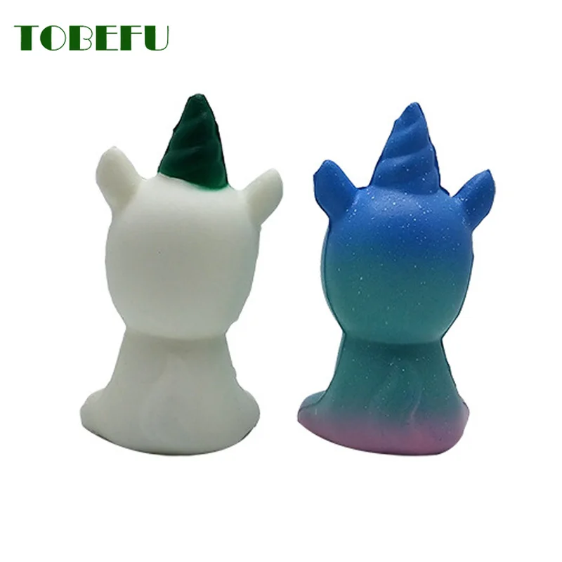 TOBEFU Единорог сжимаемые животные медленно восстанавливающие форму игрушки Mochi
