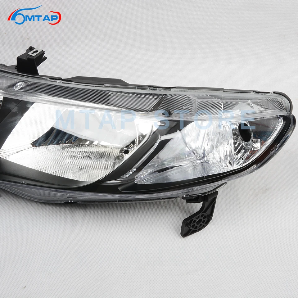 Налобный фонарь MTAP для переднего бампера 2 шт. лампа в сборе Белый Сигнал поворота