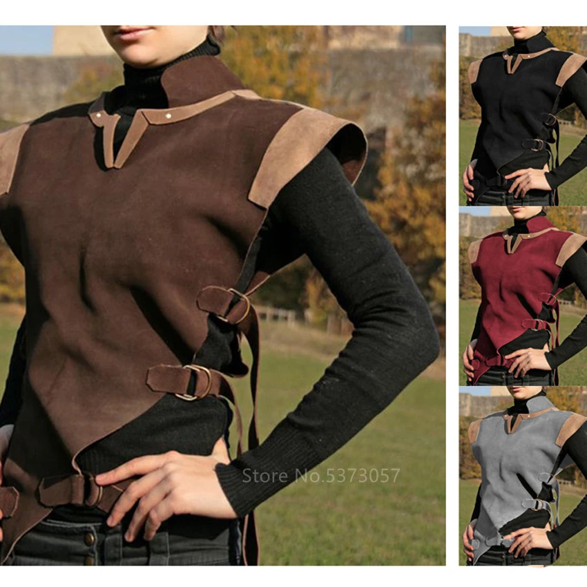 Средневековый винтажный Готический Косплей Костюм для женщин ренессанс