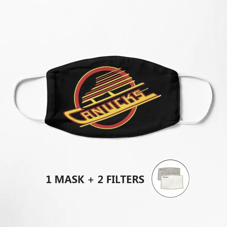 

Canucks-vancouver Mask Dustproof Pop Cotton Face Mouth Mask Reusable Fabric Anti Pollution Mask