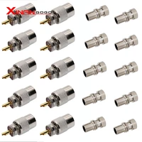 10 pcs uhf pl 259 male solder rf connector plugs for rg8x coaxial coax cable