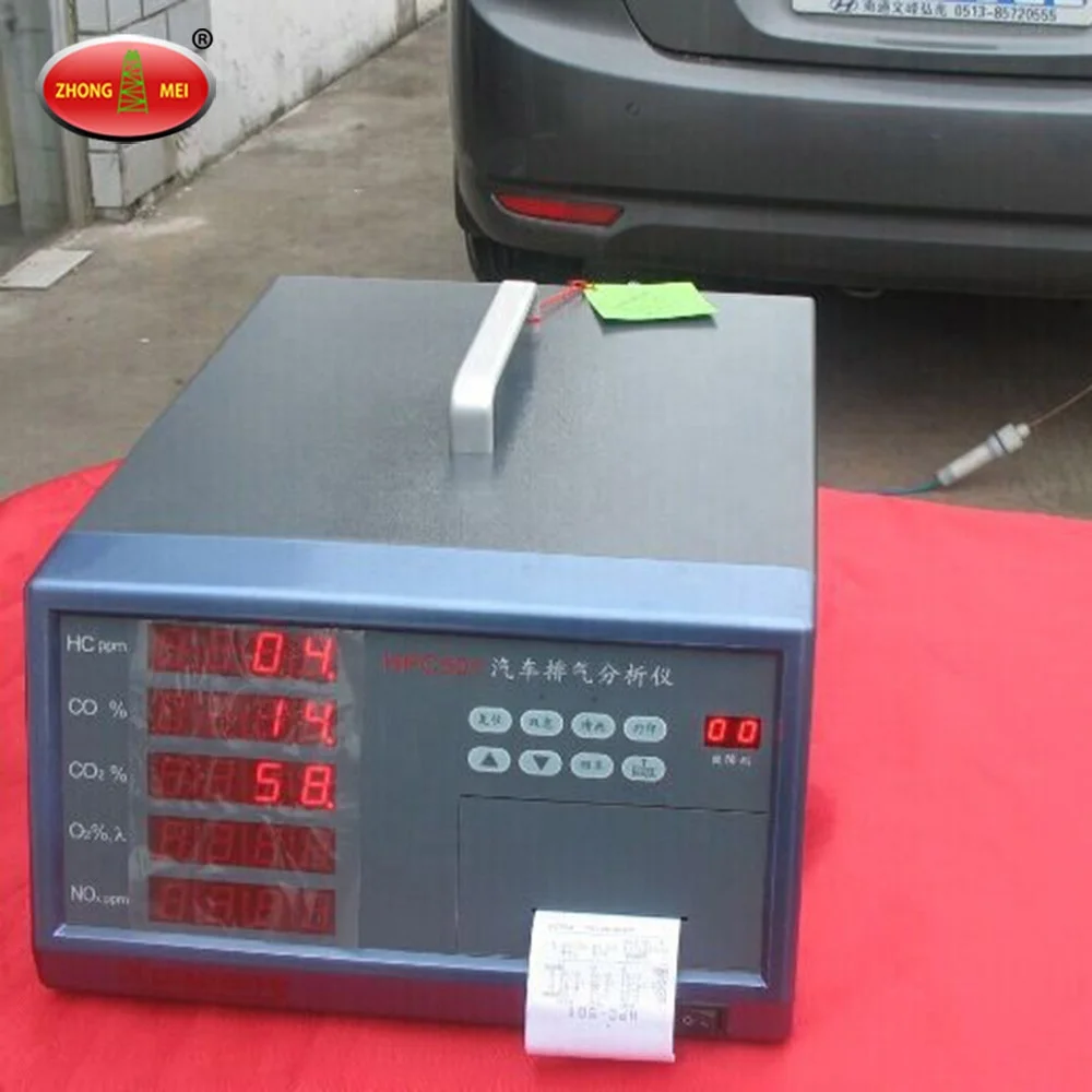 

HPC501 Car Automobile Exhaust Flue Gas Analyzer( 5 Gases:HC,CO,CO2,O2,NOx)