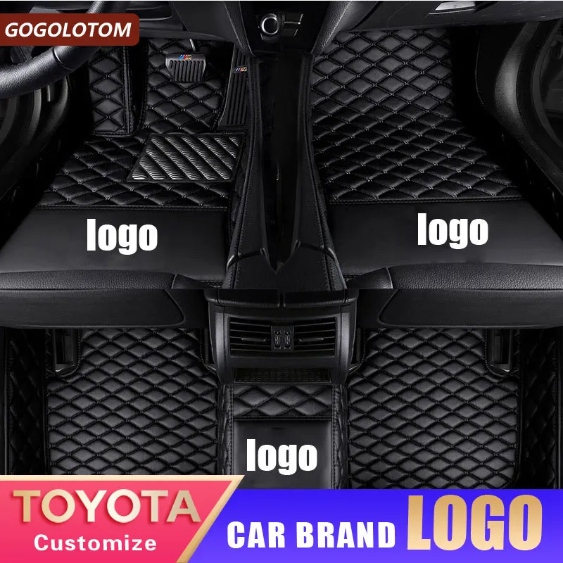 Коврики для Toyota Corolla Camry Rav4 Auris Prius Yalis Avensis Alphard 4runner Hilux Highlander Sequoia|Автомобильные