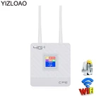 Беспроводной модем YIZLOAO 4G, точки доступа, роутер 4G Plus 150 Мбитс, 4gSim, Wi-Fi роутер, Мобильная точка доступа, Wi-Fi антенна, порт Rj45