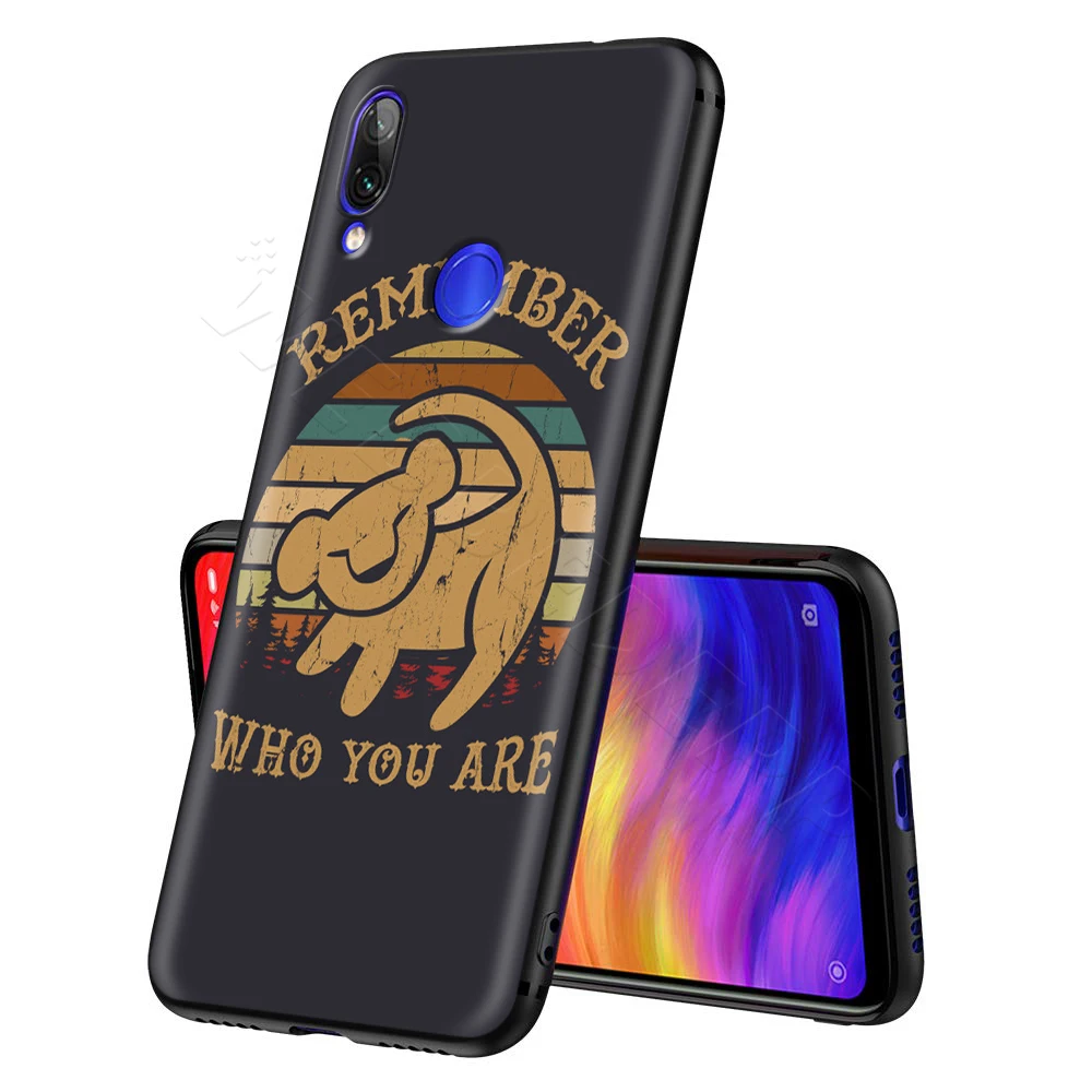Чехол Король Лев для Xiao mi Red mi Note 8 mi 3 6 8 9 A1 A2 A3 8A 6X9 T CC9 Lite SE Pro Max F1 10