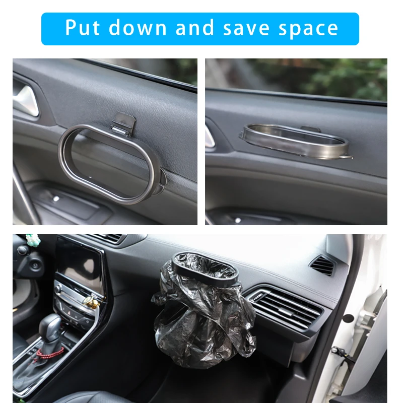 Подвесная стойка для мусора в автомобиле складная стойка-органайзер | Автомобили