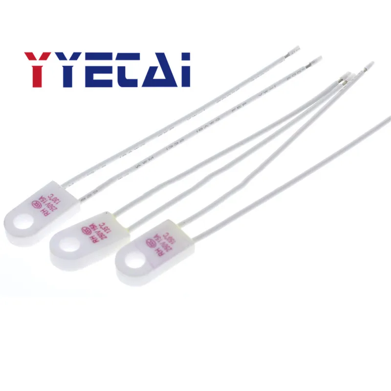 

Новый предохранитель RF 130 градусов/135/150 градусов 250V15A Термопредохранитель