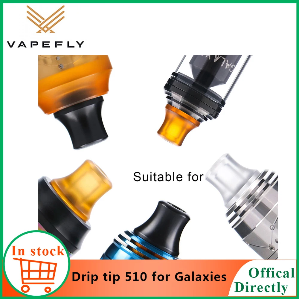 Оригинальный Vapefly Galaxies 510 капельный наконечник подходит для RDA электронная
