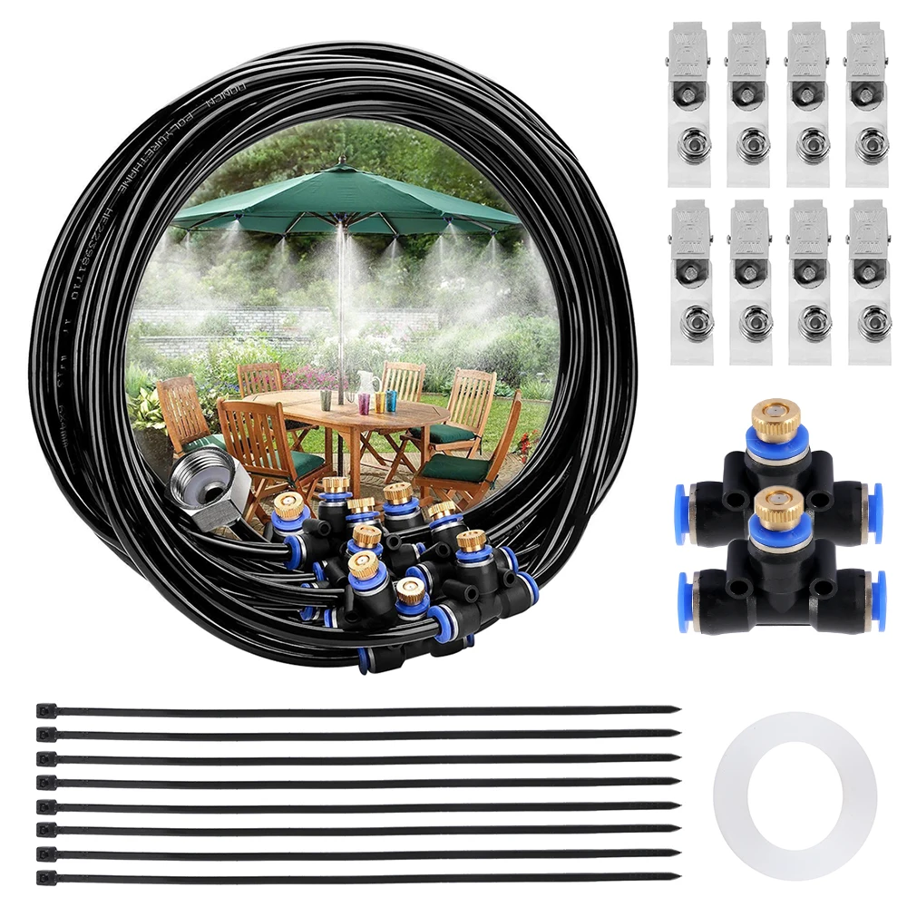 Система водяного охлаждения 8 м опрыскиватель для сада распылитель сопло на