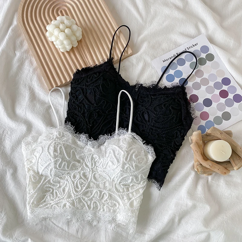 Летний женский бюстгальтер без бретелек с кружевом 6060 #|Топы| |