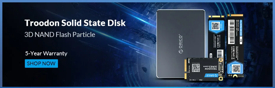 Чехол ORICO M.2 SSD для NVME PCIE NGFF SATA M/B Ключ SSD диск NVME SSD корпус M.2 для USB C прозрачный жесткий диск 10 Гбит/с