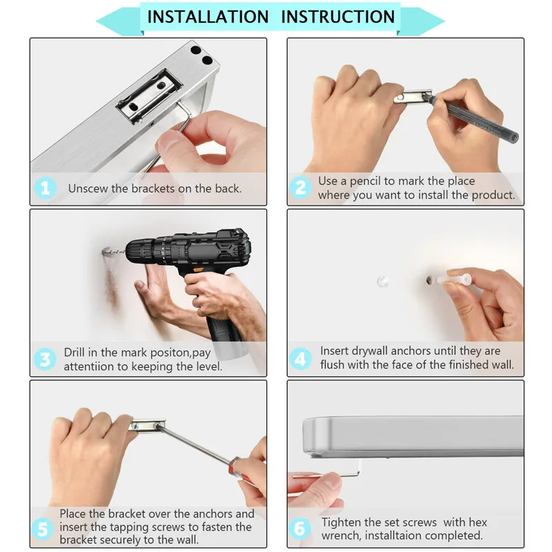 Креативный настенный Нержавеющая сталь Ванная комната Полотенца стойку дома