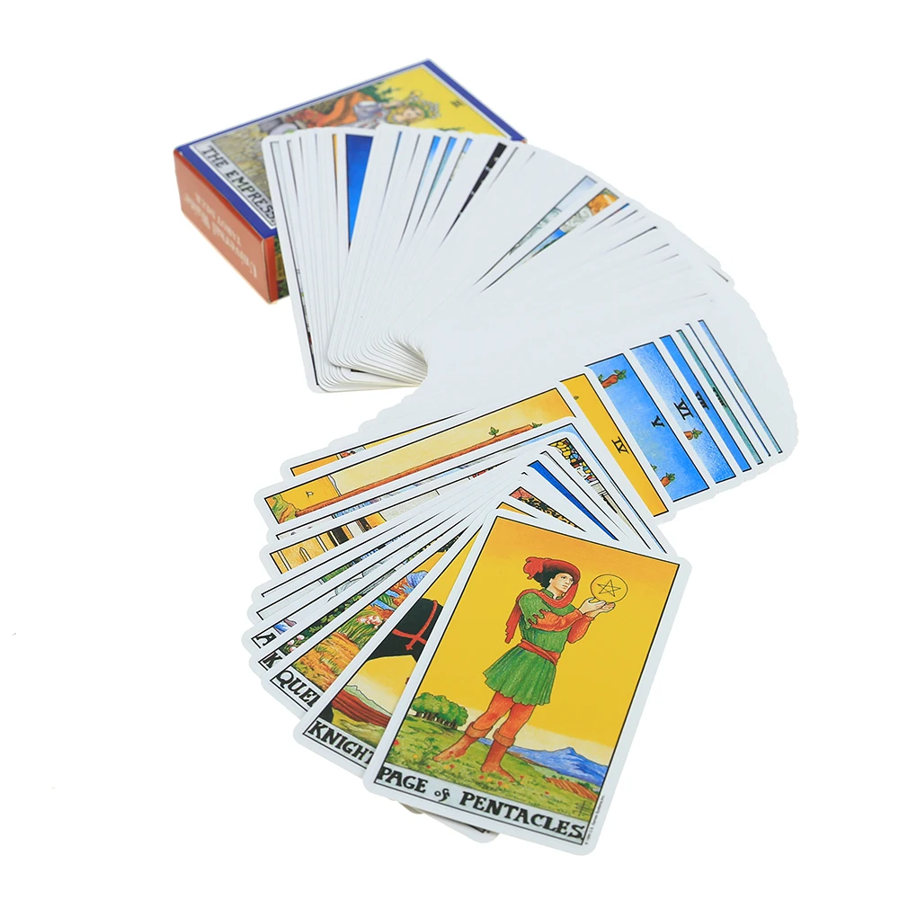 Лидер продаж карты для настольных игр Tarot of the new vision вечерние|Карточные игры| |