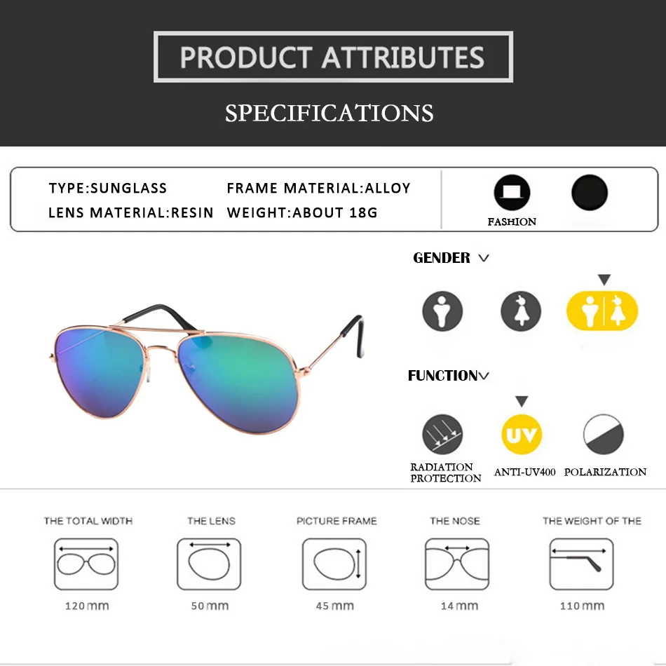 Солнцезащитные очки CellDeal солнцезащитные с защитой UV400 и от ультрафиолета Детские