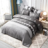 europe bedding sets home textile simple style geometric pattern bedclothes duvet cover pillowcase bed sheets