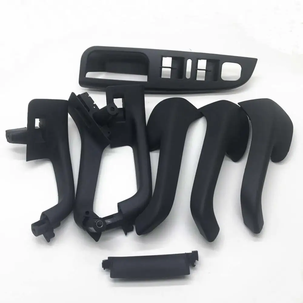 8 шт. Черная крышка для внутренней ручки двери захвата окна переключателя Ободка