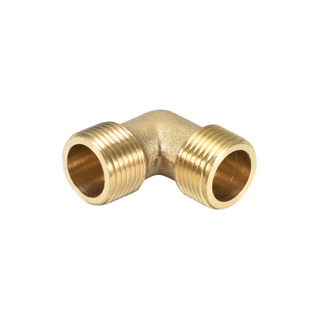 

uxcell Brass Pipe Fitting 90 Degree Elbow G3/8 Male x G3/8 Male 2pcs