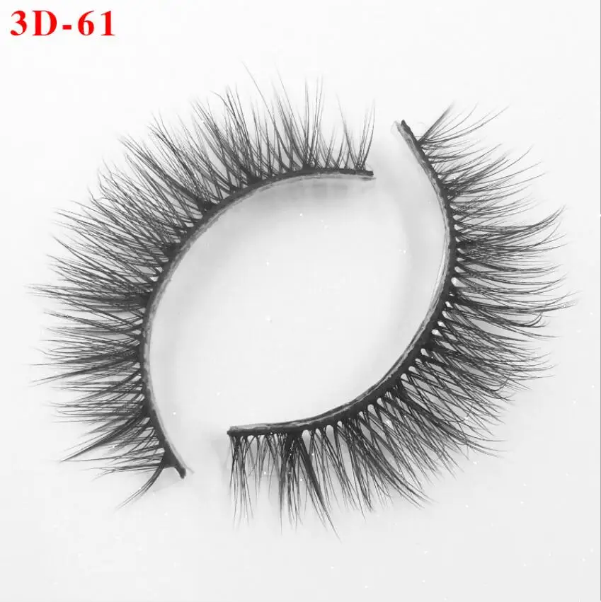 

Free Shipping Wholesale Eyelashes 3d Mink Lashes Natural Eyelashes extension Makeup False Lashes
