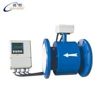 dn700 diameter pulse 420ma output and digital display water flow meter