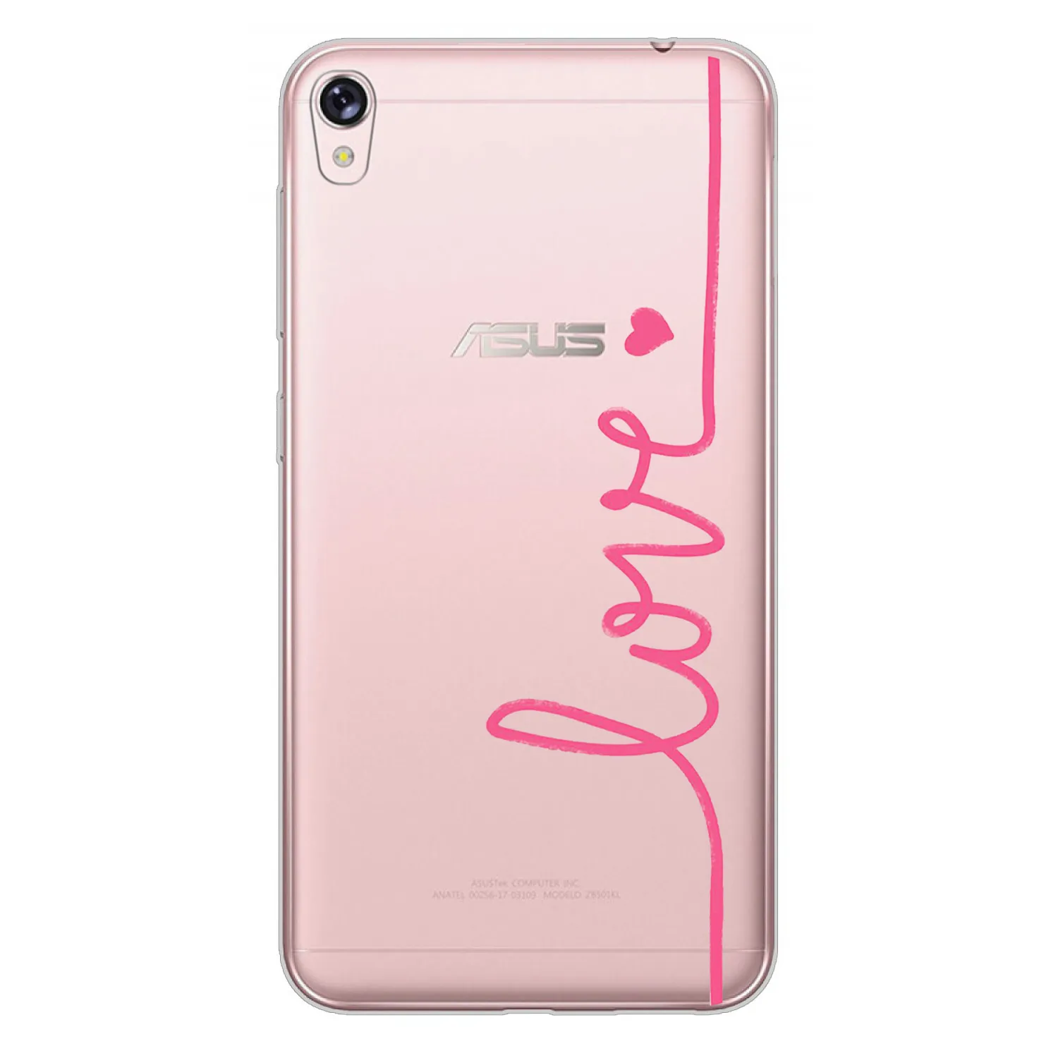 Ciciber чехол для телефона с текстовым принтом ASUS Zenfone Max Pro M1 ZB601KL ZB602KL Мягкий из ТПУ