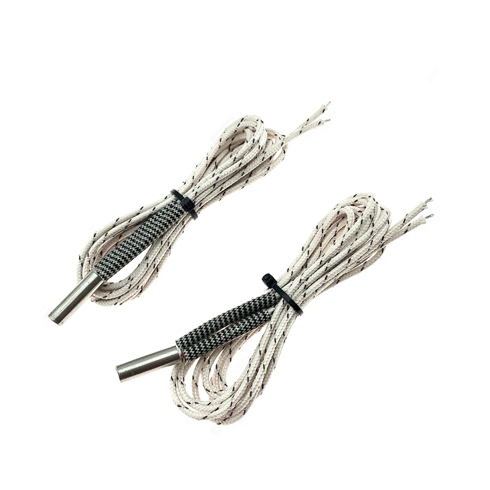 

5Pcs/lot Mendel Heating Tube Reprap 12V/24V 50W Ceramic Cartridge Heater for HotEnd J-Head 6*20mm 3D Printer parts 1M