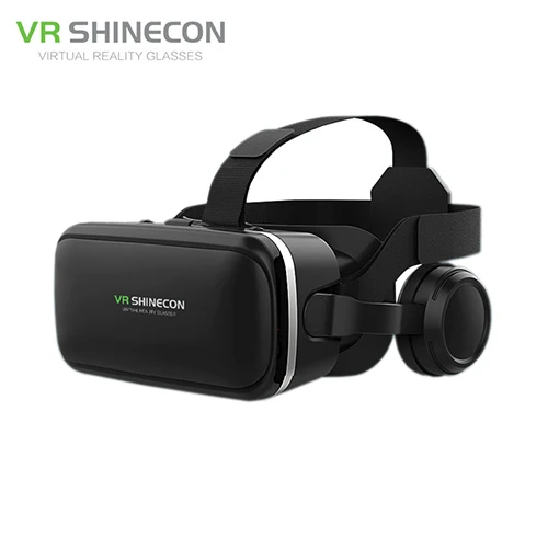 

Очки виртуальной реальности VR SHINECON 3D, шлем, гарнитура, очки виртуальной реальности для смартфонов 4,7-6,0 дюймов Android iOS Windows