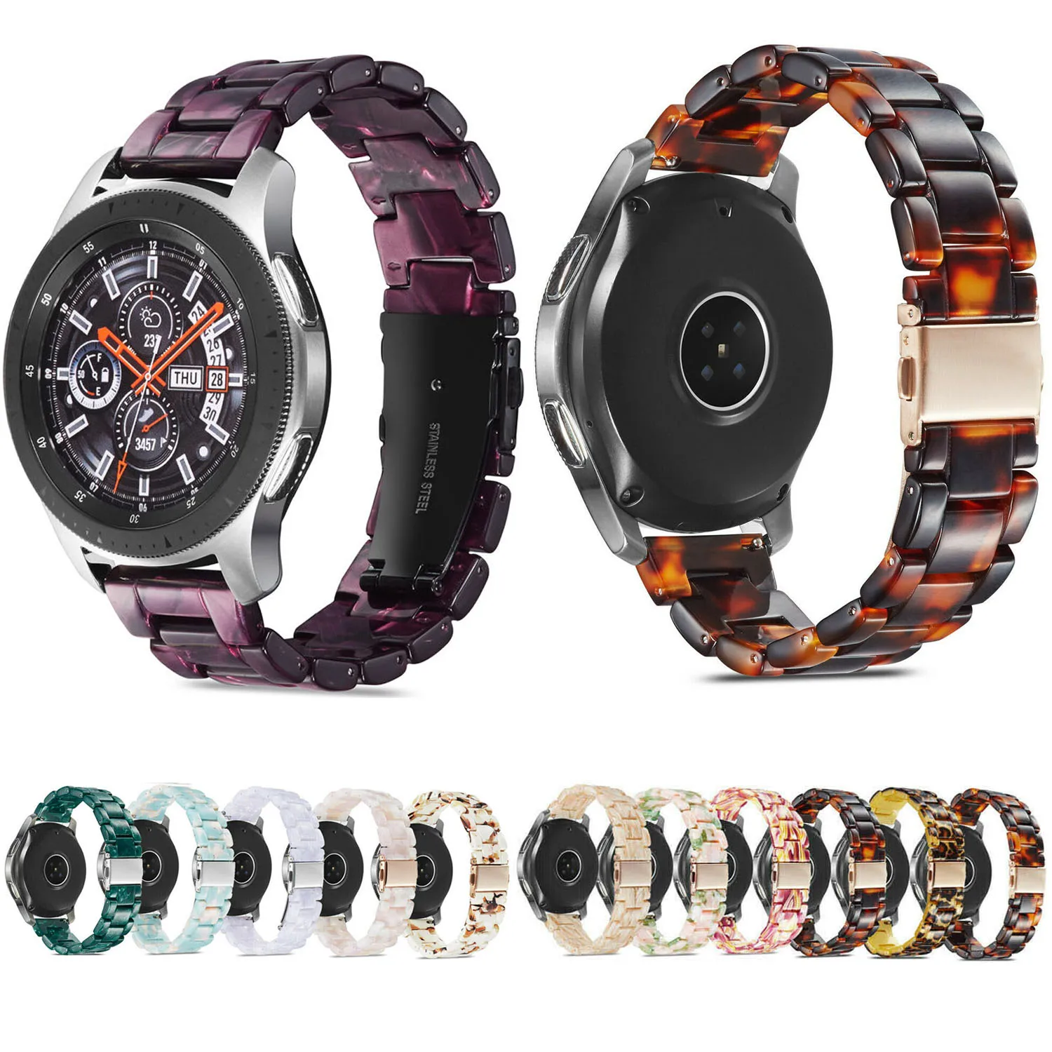 

Resin Band For Samsung Galaxy Watch3 Strap Watchband Belt For Samsung Galaxy Watch 3 45mm 41mm Bracelet Correa