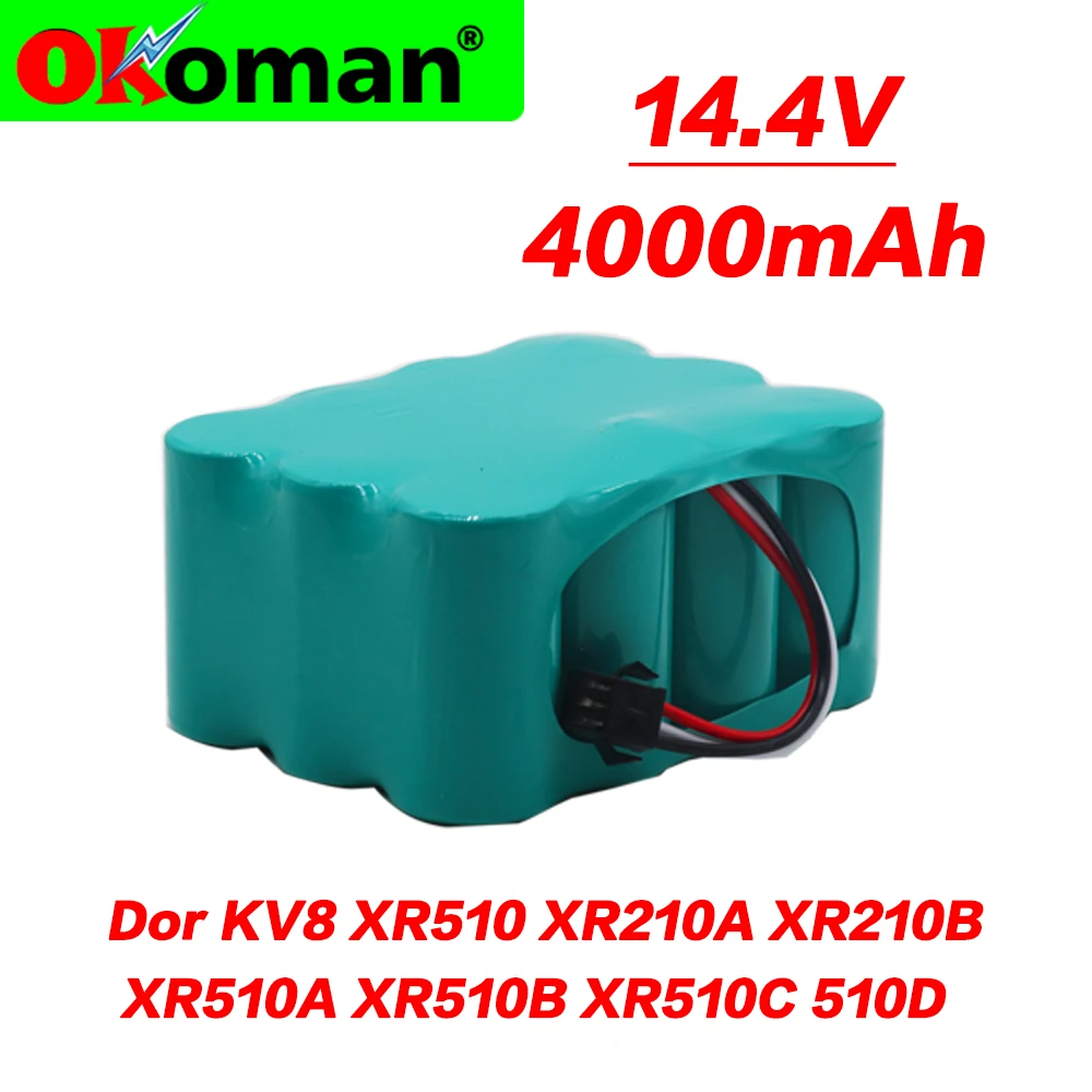 Перезаряжаемая батарея SC Ni MH 14 4 мАч для робота пылесоса KV8 XR510 XR210A XR210B XR510A XR510B XR510C