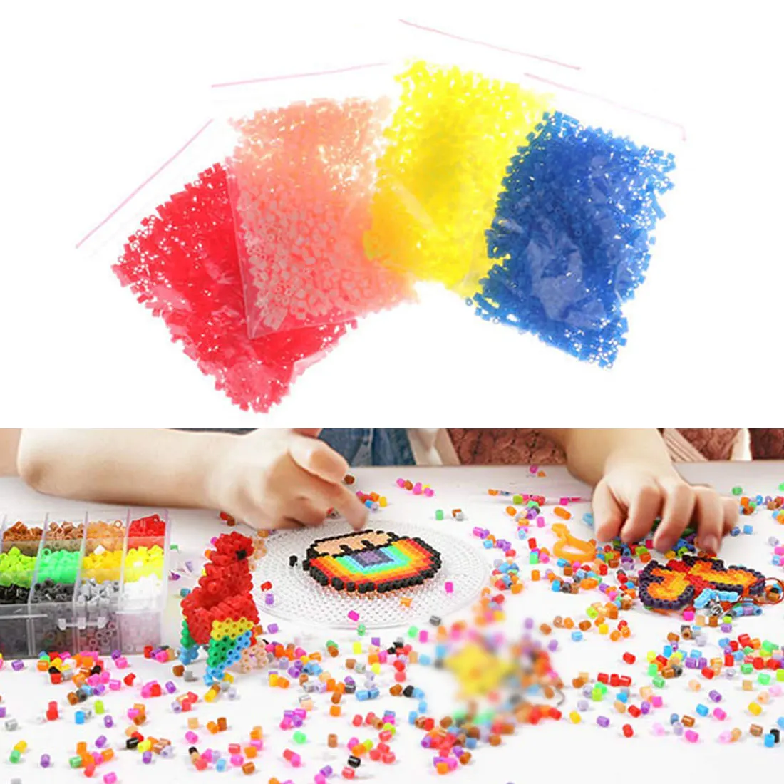 500 г/пакет diy игрушки Гладильные бусины 5 мм Хама бусины предохранитель бусины головоломки интеллект развивающие игрушки