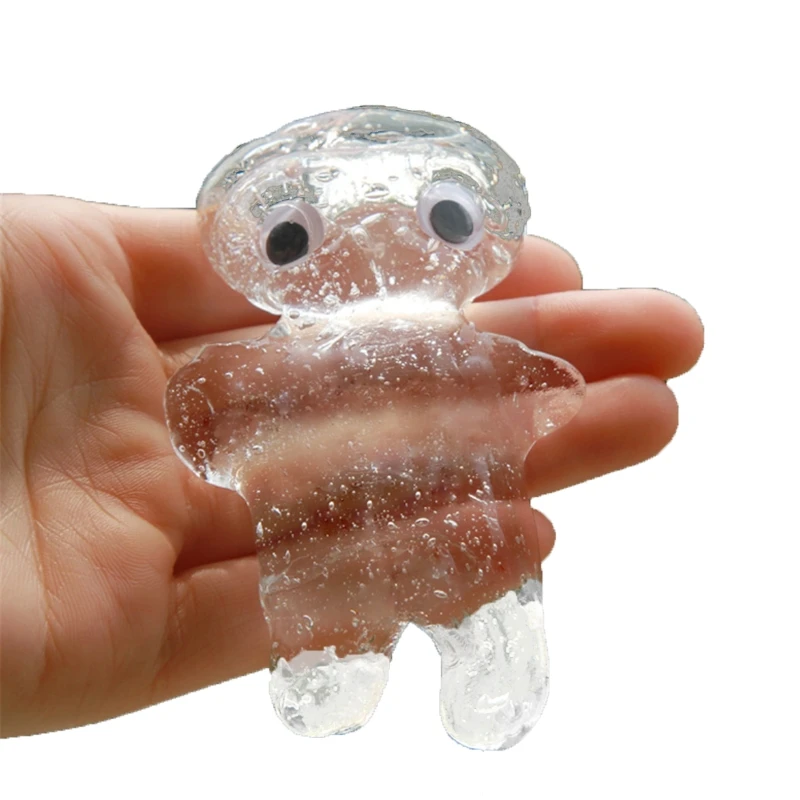 

Transparent Slime Toys Never Dry No Borax Crystal Glue Plasticine Clay Kids