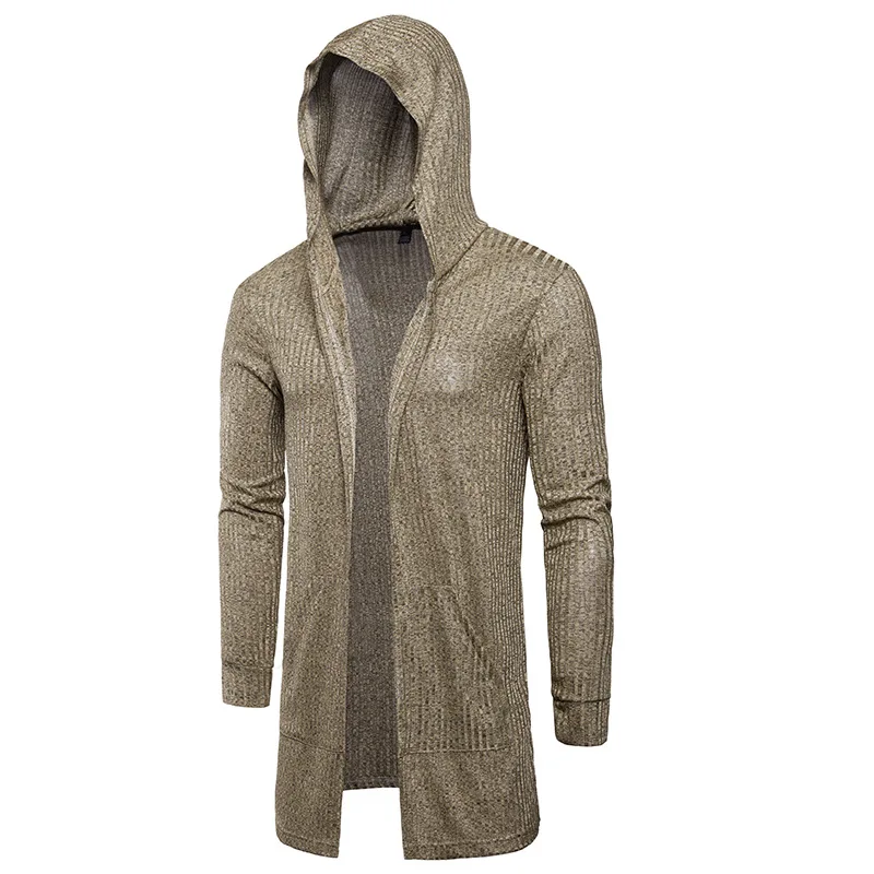Men's T-Shirt Fashion Solid Color Cardigan Hooded Men Long Sleeve Nightmare Before Christmas Stranger Things T Shirt | Мужская