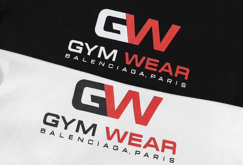 

New Balenciaga- Short sleeve T-shirt Unisex Hoodies Sweatshirts Outerwear Printed Sportswear Cotton Long Sleeved Women Men 3122